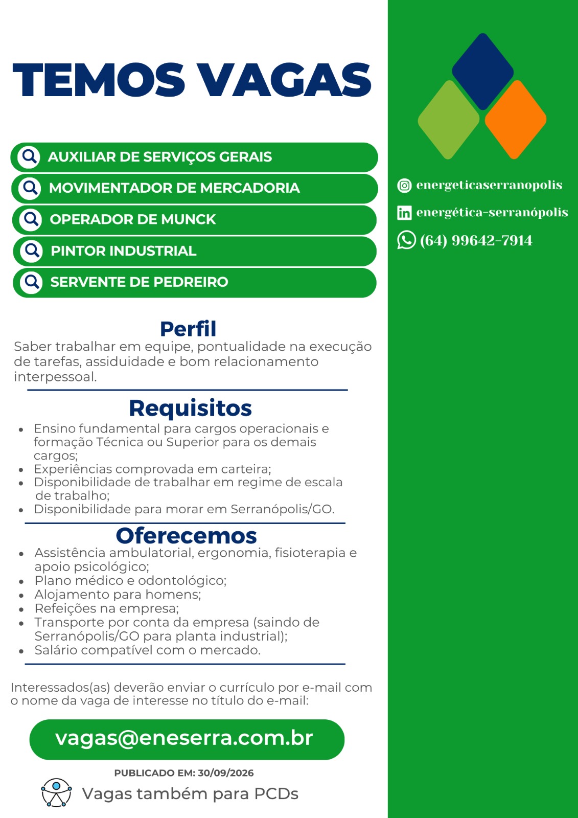 Vagas Gerais